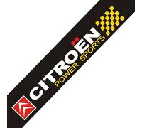 BEROZA Adesivo per Parabrezza Fascia Parasole,per Citroen C4 2 Doors 2006-2011 Decorazione per Parabrezza per Parabrezza per Parabrezza Anteriore per Auto,D