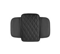 BEROZA Coperchi Bracciolo Cuscino Auto per Dacia Duster III 2024 2025 Pelle Copertura Console Centrale Copribraccioli Tasca Portaoggetti,Memory Foam Pad,A