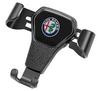 BEROZA Porta Cellulare Auto, per Alfa Romeo Mito Giulietta 156 159 Giulia 8C GT 147 Tonale Presa d'Aria Dell'Auto Portacellulare 360 Gradi di Rotazione Supporto Telefono Auto