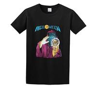 BERRAHI Helloween Keeper of The Seven Keys 87 Gamma Ray Avantasia Rage Unisex 100% Cotton Short-Sleeve T-Shirts Black XXXL