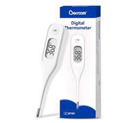 Berrcom Termometro digitale, misurazioni ad alta precisione per adulti e bambini, termometro per bocca e avambraccio, termometro medico