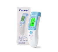 Berrcom Termometro digitale Termometro Frontale Infrarossi Senza Contatto Termometro Neonati, Medico Termometri Display Retroilluminato a Tre Colori
