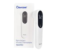 Berrcom Termometro Febbre Digitale Termometro Neonato Termometro Frontale a Infrarossi Senza Contatto Nuova Tecnologia a Doppia Sonda per Allarme Febbre, Interruttore ℃/°F