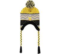 Berretta Nintendo Pokemon Pikachu Ski pom pom Laplander Beanie Hat Difuzed