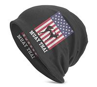 Berretti a Maglia Sottile da Boxe Muay Thai con Bandiera Americana Cappellini da Donna da Uomo