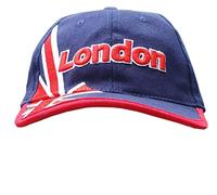 Berretti da Baseball - Berretto da Baseball Ricamato Union Jack - Navy, Souvenir di Londra