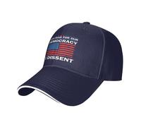 Berretti da Baseball con Timore per La Nostra Democrazia Sono in Disaccordo Fai-da-Te Personalizzato Trucker cap Freddo Denim Cappello per Pesca Corsa Esterno