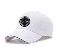Berretti da Baseball da Uomo per Berretto da Corsa con Stampa Pink Floyd Cappello Casual Cappellino con Visiera Parasole Regolabile Berretto A Becco D'Anatra Unisex-White||One Size