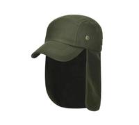 Berretti da Pesca Traspiranti Uomo for Donna Cappello Sole a Tesa Larga con Patta sul Collo, Compatibile Cappelli Pescatore for Protezione Solare Estiva all'aperto(Olive Drab)