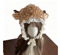 Berretti Invernali Uomo - Cappello Invernale da Cacciatore con Orecchio Foderato in Morbido Pile Caldo Cinturino Regolabile per Il Mento in Caso di Freddo per Sci Snowboard (Khaki One Size)