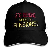 Berrettino Regalo Auguri Pensione Stò Benone Sono in Pensione