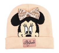 Disney Cappello A Maglia Minnie Mouse, Rosa, One Size Unisex Kids