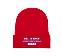 Berretto a Maglia Personalizzata per Uomo e Donna - Cappello Invernale Personalizzate Il Tuo con Foto Testo Nome/Logo - Crea Il Tuo Cappello Caldo Unico - Regalo Unisex