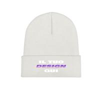 Berretto a Maglia Personalizzata per Uomo e Donna - Cappello Invernale Personalizzate Il Tuo con Foto Testo Nome/Logo - Crea Il Tuo Cappello Caldo Unico - Regalo Unisex