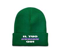 Berretto a Maglia Personalizzata per Uomo e Donna - Cappello Invernale Personalizzate Il Tuo con Foto Testo Nome/Logo - Crea Il Tuo Cappello Caldo Unico - Regalo Unisex