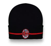 Berretto AC Milan Ufficiale nero/rosso con stemma ACM 1899 - 2023004