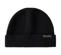 Alpha Industries Dockers Beanie Berretto Classico, Black, Taglia Unica Unisex-Adulto