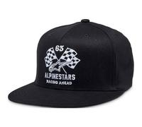 berretto alpinestars double check flatbill bianco / nero S / M