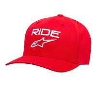 berretto alpinestars ride 2.0 rosso / bianco L / XL
