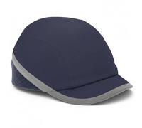 Berretto Antiurto con visiera corta Cappello di Protezione da Lavoro con Calotta in ABS EN 812 e Strisce Riflettenti Anticapocciata