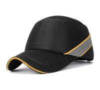 Berretto antiurto in plastica, Elmetto da berretto da baseball, Urto di sicurezza anticollisione, Elmetto regolabile, Casco di sicurezza traspirante per lavoro, fabbrica, Protezione della testa in of