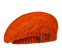 Berretto Basco a Maglia Jil con Bottoni by Lierys terracotta One Size