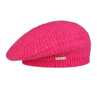 Berretto Basco a Maglia Valarena by Seeberger pink One Size