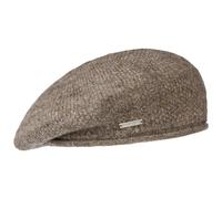 Berretto Basco con Bordo Arrotolato by Seeberger beige scuro One Size