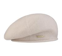 Berretto Basco in Cachemire Lasuna by Seeberger beige chiaro One Size