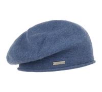 Berretto Basco in Cachemire Lasuna by Seeberger blu One Size