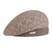 Berretto Basco in Lana Lucona by Seeberger beige One Size
