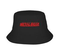 Berretto Baseball Uomo Metal Gear Cappello Pescatore Solido Hawaii Cappelli Pescatore Cappelli Sole per Vacanze con Piega Morbida per Unisex Regalo per Berretto con Modello Classico Unisex