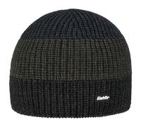 Berretto Beanie Caris by Eisbär oliva-nero One Size