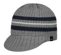 Berretto Beanie con Visiera Pauli by Eisbär grigio One Size