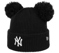 Berretto Beanie NY Yankees Double Pom by New Era nero One Size