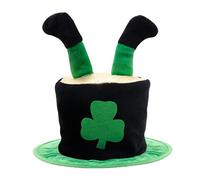 Berretto Biathlon Green Velvet Top Hat with and Tree Topper Accessorio di Gendarme per, Ag, Taglia unica