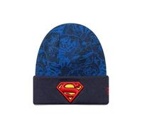 Berretto blu Superman Youth Comic Knit