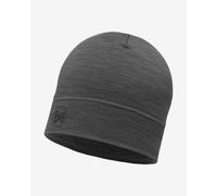 Buff - Lightweight Merino Wool Hat - Berretto One Size nero/grigio