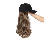 Berretto Calvo Berretto da baseball sintetico Parrucca for capelli Berretto nero naturale Estensioni for capelli Parrucca naturale Parrucche ondulate Parrucca for cappello regolabile Berretto per Cape
