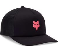 Cappellino fox trucker boundary donna nero rosa