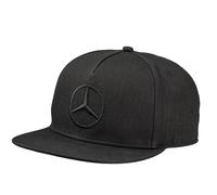 Berretto Cappellino Flat Brim Mercedes-Benz Nero Bio Originale Nuovo B66959836