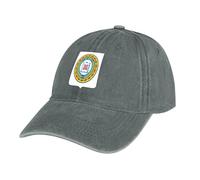 Berretto Cappello bandiera da Baseball Unisex Cotone Cappelli Estivo Regolabile bandiera della Repubblica di Cecenia Casuali Cappello Sport Grigio all'Aria Aperta Cappellino Visiera Uomo Donna