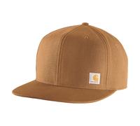 Berretto Carhartt Firm Duck Flat Brim Carhartt® marrone Taglia unica