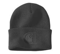 Berretto Carhartt Knit Cuffed C Patch nero Taglia unica