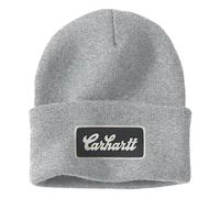 Berretto Carhartt Patch Script Grigio Melange