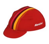 Santini - UCI World Champion Cycling Cap - Cappello da ciclismo One Size rosso