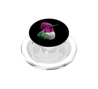 Berretto con colibrì che indossa - Divertente ragazza donna carino PopSockets PopGrip per MagSafe