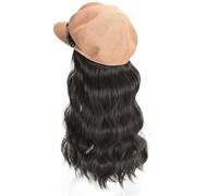 Berretto con Extension per Capelli da Donna Berretto for parrucca da donna, berretto for parrucca ottagonale, berretto for parrucca ondulata, parrucca in fibra sintetica resistente al calore dall'aspe