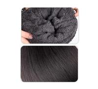 Berretto con Extension per Capelli da Donna Berretto for parrucca da donna casual, parrucca in fibra sintetica resistente al calore dall'aspetto naturale, berretto for parrucca lavorato a maglia for i