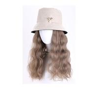 Berretto con Extension per Capelli da Donna Parrucca lunga e riccia, cuffia for parrucca squisita e alla moda, cuffia for parrucca da donna, adatta for festival musicali, feste a tema, matrimoni, conc